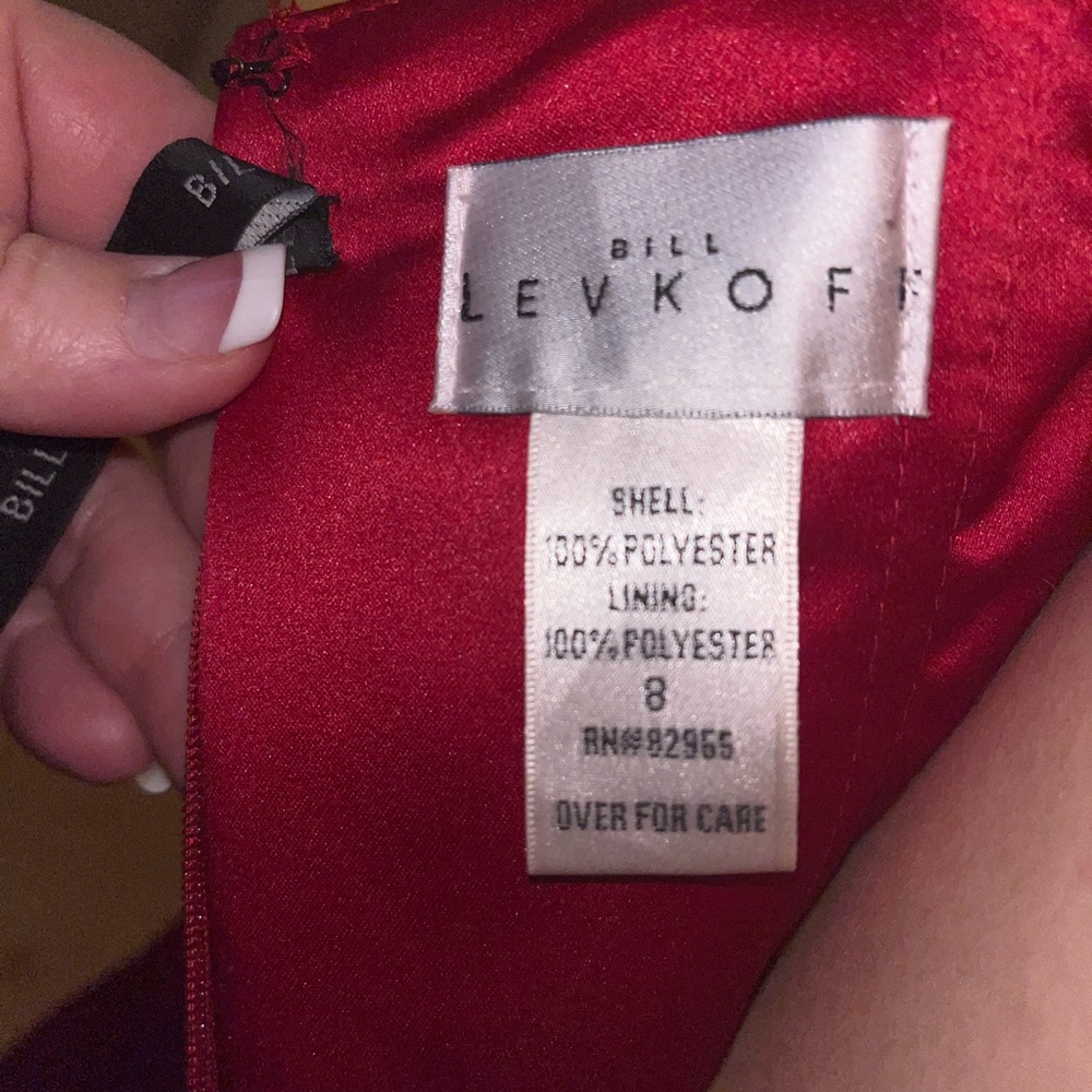 Bill Levkoff Strapless Gown - Picture 3 of 4